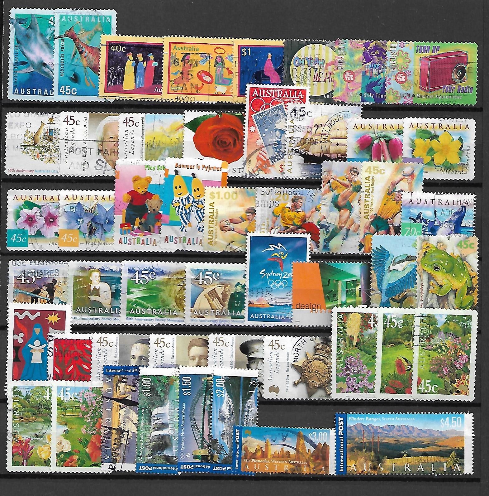 ZESTAW ZNACZKÓW AUSTRALIA NR 31