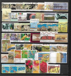 ZESTAW ZNACZKÓW AUSTRALIA NR 34