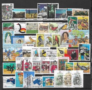 ZESTAW ZNACZKÓW AUSTRALIA NR 40