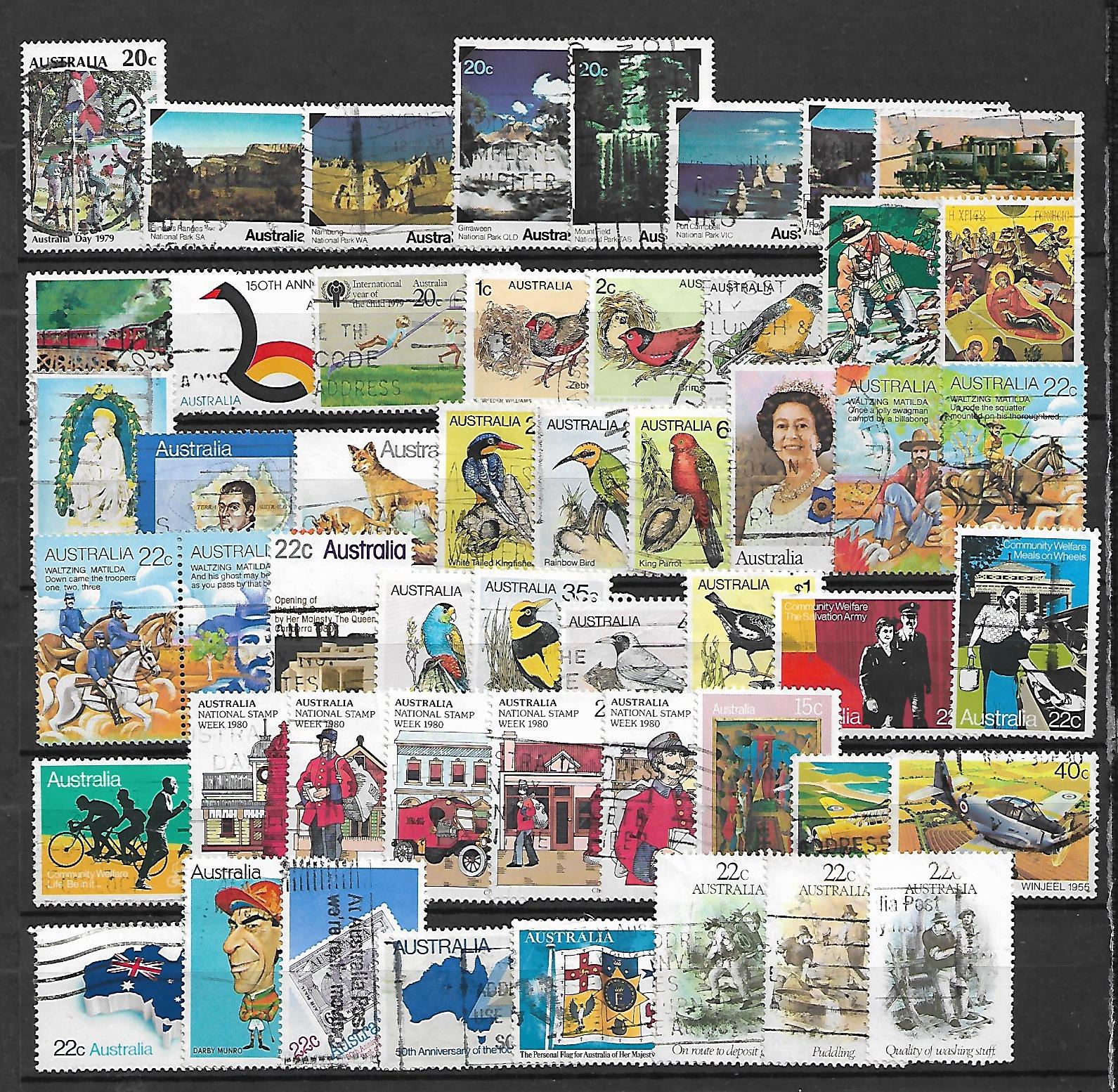ZESTAW ZNACZKÓW AUSTRALIA NR 40