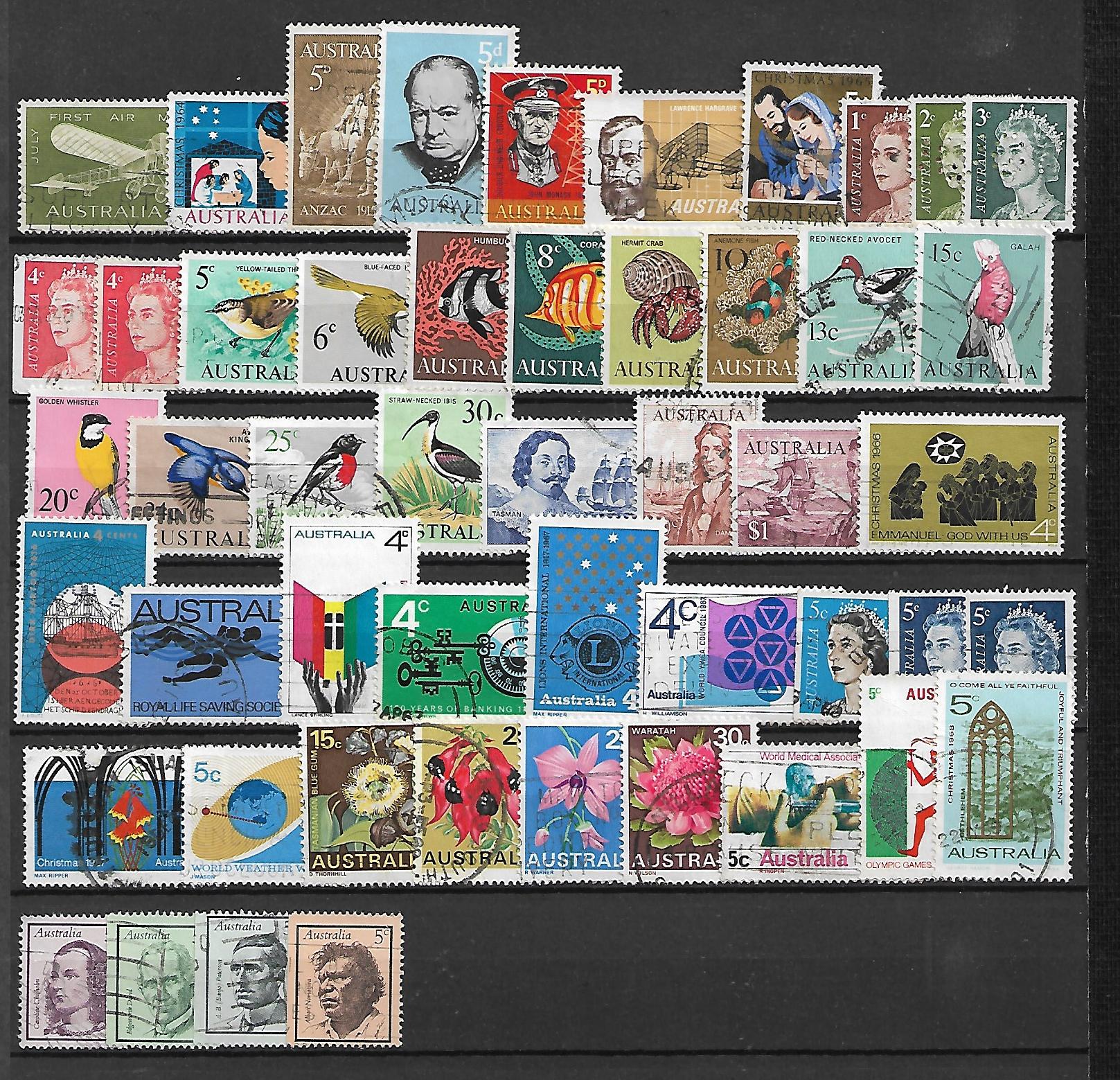 ZESTAW ZNACZKÓW AUSTRALIA NR 43