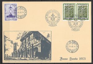 KARTA JUBILEUSZOWA WATYKAN STEMPLE OKOLICZNOŚCOWE NR 4