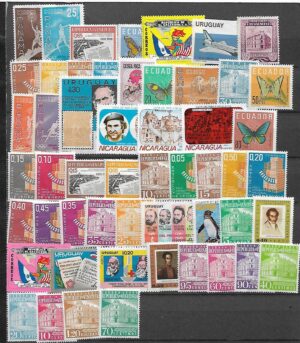 ZESTAW ZNACZKÓW AMERYKA POŁUDNIOWA NR 1