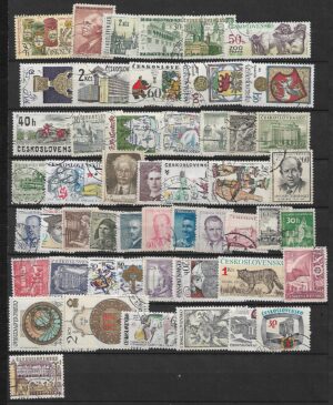 ZESTAW ZNACZKÓW CZECHOSŁOWACJA NR 18