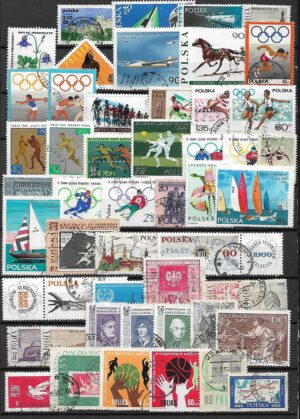 ZESTAW ZNACZKÓW POLSKA  NR 36