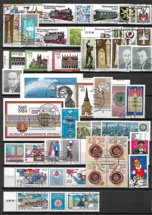 ZESTAW ZNACZKÓW DDR NR 3