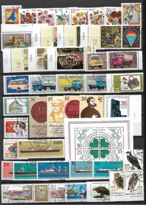 ZESTAW ZNACZKÓW DDR NR 5