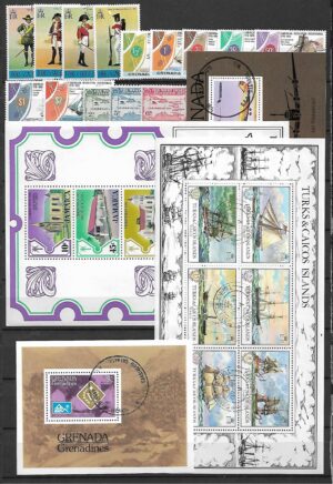 ZESTAW ZANACZKÓW KARAIBY