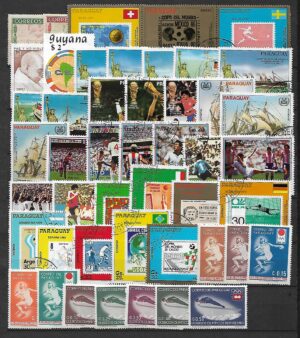 ZESTAW ZNACZKÓW AMERYKA POŁUDNIOWA NR 3