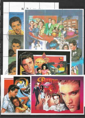 ZESTAW BLOKÓW ELVIS PRESLEY