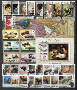 ZESTAW ZNACZKÓW PAŃSTWA ARABSKIE NR 1