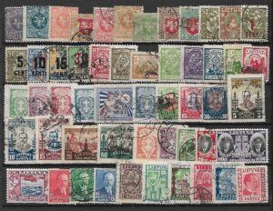 ZESTAW ZNACZKÓW LITWA NR 1