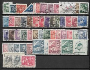 ZESTAW ZNACZKÓW CZECHOSŁOWACJA NR 20