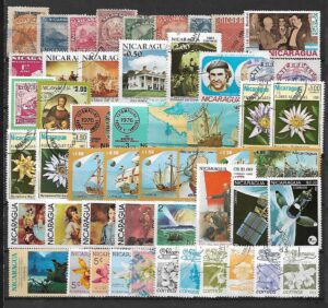 ZESTAW ZNACZKÓW NIKARAGUA NR 3