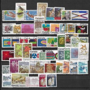 ZESTAW ZNACZKÓW KANADA NR 6