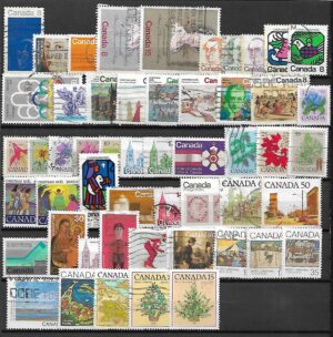 ZESTAW ZNACZKÓW KANADA NR 7