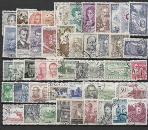 ZESTAW ZNACZKÓW CZECHOSŁOWACJA NR 24