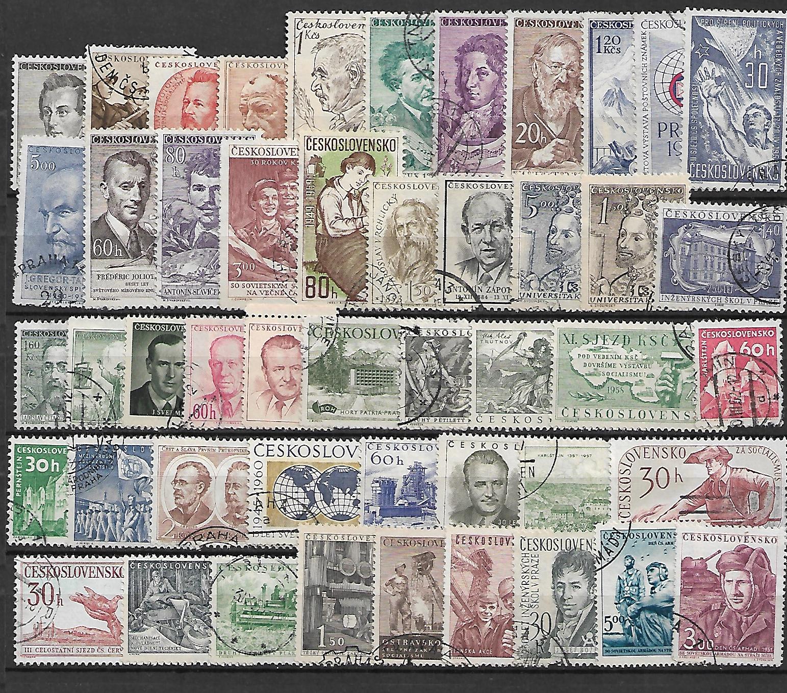 ZESTAW ZNACZKÓW CZECHOSŁOWACJA NR 24