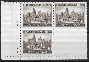 CZECHY I MORAWY MI.61** Z PUSTOPOLEM NA DOLE  Z PRAWEJ STRONY