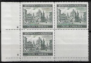 CZECHY I MORAWY MI.59** Z PUSTOPOLEM NA DOLE Z PRAWEJ STRONY KOMBINACJA