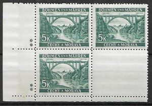 CZECHY I MORAWY MI.57**Z PUSTOPOLEM NA DOLE Z PRAWEJ STRONY