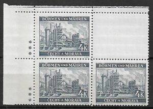 CZECHY I MORAWY MI.34c** Z PUSTOPOLEM NA GÓRZE Z PRAWEJ STRONY