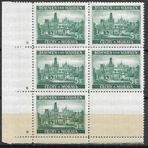 CZECHY I MORAWY MI.35** Z PUSTOPOLEM NA DOLE Z PRAWEJ STRONY KOMBINACJA