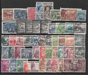 ZESTAW ZNACZKÓW PRZEDWOJENNYCH NR 10