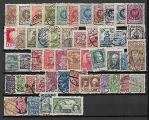 ZESTAW ZNACZKÓW POLSKA PRZEDWOJENNA NR 11