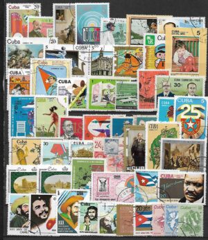 ZESTAW ZNACZKÓW KUBA NR 25