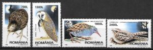 PTAKI NOCNE RUMUNIA MI.5325-5328**