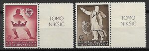 POSTAĆ HISTORYCZNA CHORWACJA MI.91-92** TOMO NIKŚIĆ