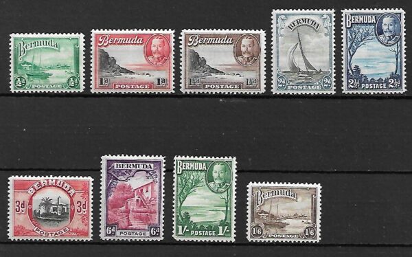 KOLONIE ANGIELSKIE BERMUDA MI.89-97**