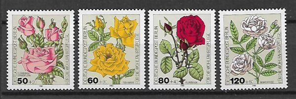 RÓŻE  BERLIN MI.680-683**