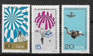 SPADOCHRONIARSTWO DDR MI.1193-1195**