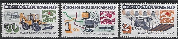 KONGRES CZECHOSŁWACJA MI.2831-2833**