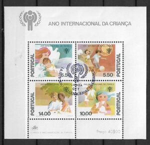 DZIEŃ DZIECKA PORTUGALIA MI.BL.28
