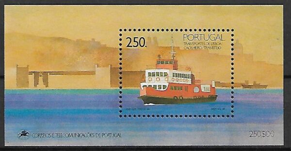 MARYNISTYKA PORTUGALIA MI.BL.65**