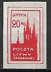 LITWA ŚRODKOWA FI.D6* MAKULATURA