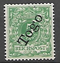 KOLONIE NIEMIECKIE TOGO MI.2*