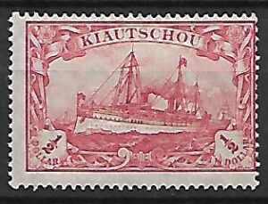 KOLONIE NIEMIECKIE KIAUTSCHOU MI.34B*