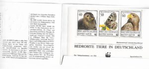 KARNET WWF Z BLOKIEM FOKA MOTYL ORZEŁ