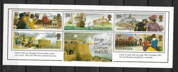 MARYNISTYKA GUERNSEY MI.BL.10**