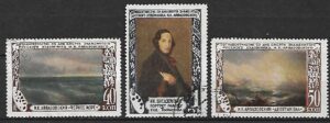 MALARSTWO ZSRR MI.1522-1524 KASOWANY