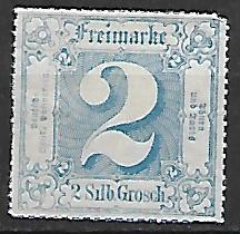 KSIĘSTWA NIEMIECKIE THURU UND TAXIS MI.39*