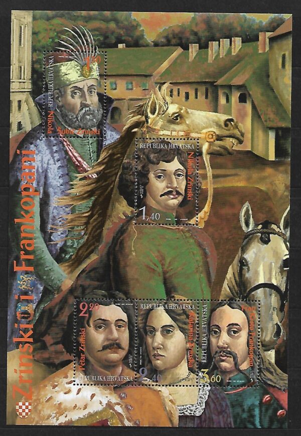 MALARSTWO CHORWACJA MI.BL.13**