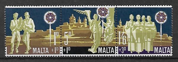 BOŻE NARODZENIE MALTA MI.398-400**