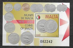 PIENIĄDZE ŚWIATA MALTA MI.BL.41**