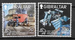 UPU GIBRALTAR MI.886-887**