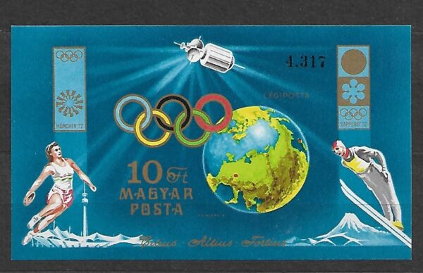 OLIMPIADA LETNIA WĘGRY MI.BL.89B**